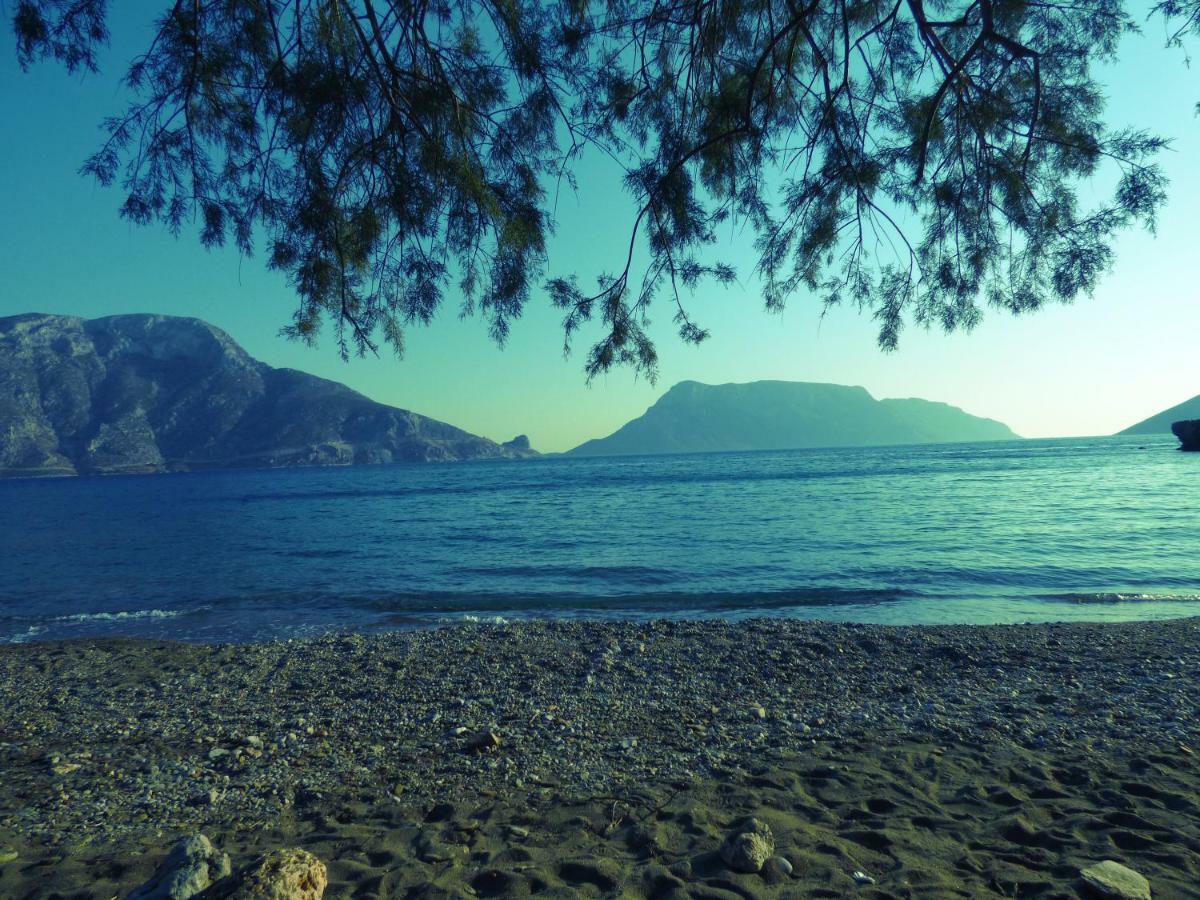 Kalymnos Skalia Mountain-Sea Villa Exterior photo